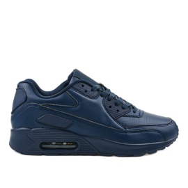 Scarpe sportive da uomo blu navy 7731-4