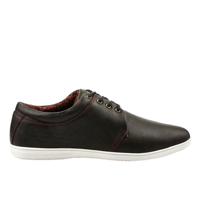 Scarpe casual da uomo marroni SD5321-1 marrone
