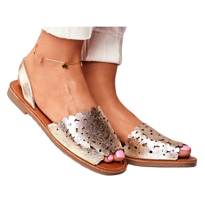 Evento Sandali slip-on dorati da donna I Like Summer d'oro