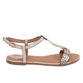 Sandali beige da donna WL014 Beige