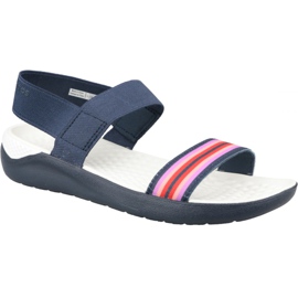 Sandali Crocs LiteRide W 205106-97W blu navy rosa