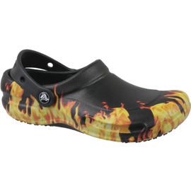 Crocs Bistro Graphic Zoccolo M 204044-001 nero