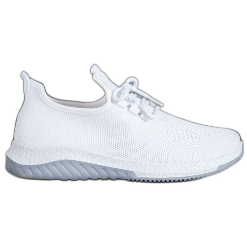 SHELOVET Scarpe sportive traforate bianca