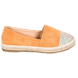 Seastar Espadrillas Con Glitter arancia giallo