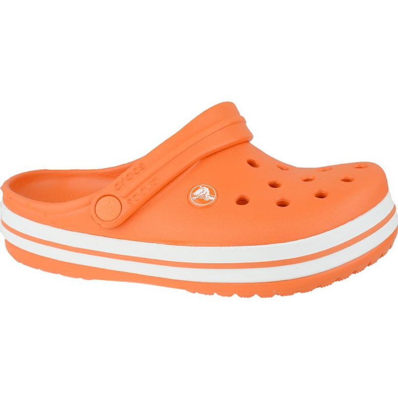 Crocs Crocband Zoccolo K Jr 204537-810 arancia grigio
