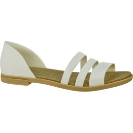 Crocs Tulum Piatto Aperto W 206109-1CQ bianco