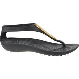Crocs W Serena Flip 206420-751 Sandali nero