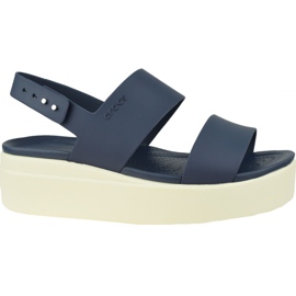 Crocs Brooklyn Low Wedge 206453-46K blu navy