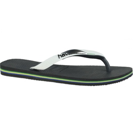 Havaianas Brasil Mix 4123206-0133 infradito bianco nero