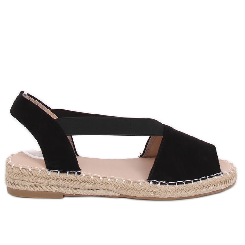 Espadrillas da donna nere 0M815 Black nero