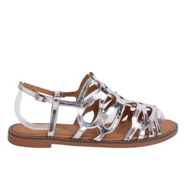 Sandali da donna argento JY52 Silver grigio