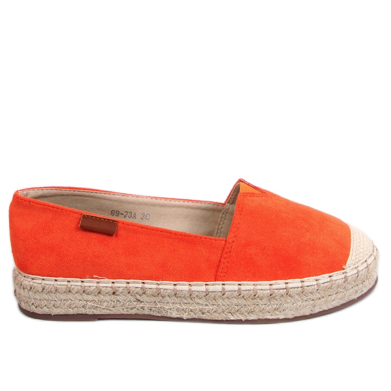 Espadrillas classiche arancioni 99-23A Arancione arancia