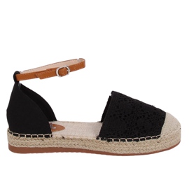 Espadrillas taglio nero 3035 Black