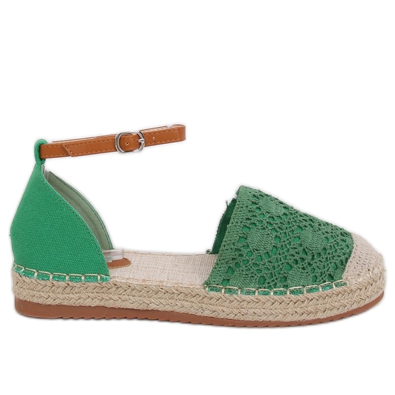 Espadrillas taglio verde 3035 Green