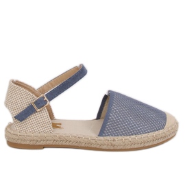 Espadrillas da donna blu MB-64119 Blu
