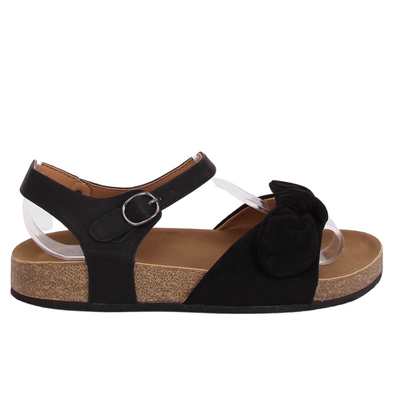 Sandali neri da donna TL8-2 Black nero