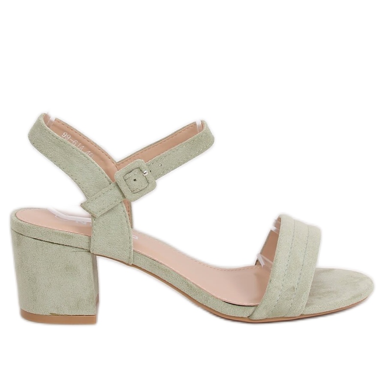 Sandali tacco alto celadon 99-61A Verde