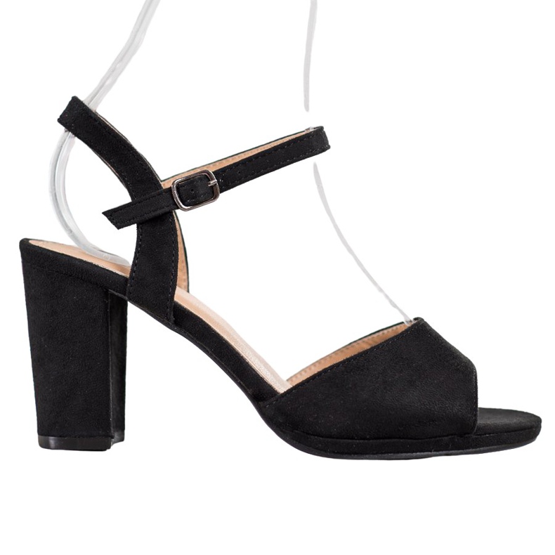 SHELOVET Scarpe classiche col tacco alto nero