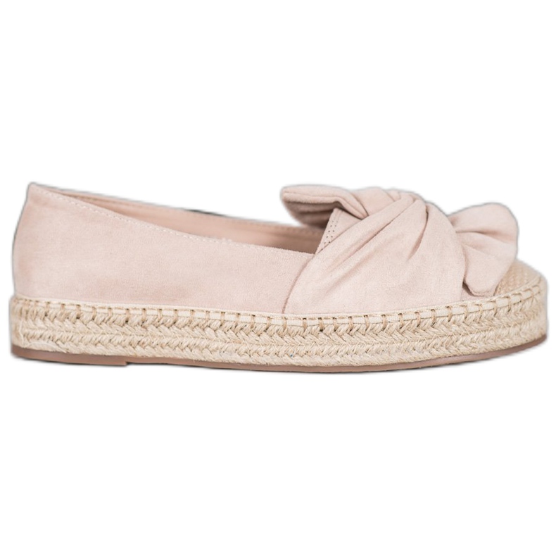 Seastar Espadrillas in pelle scamosciata sulla piattaforma marrone