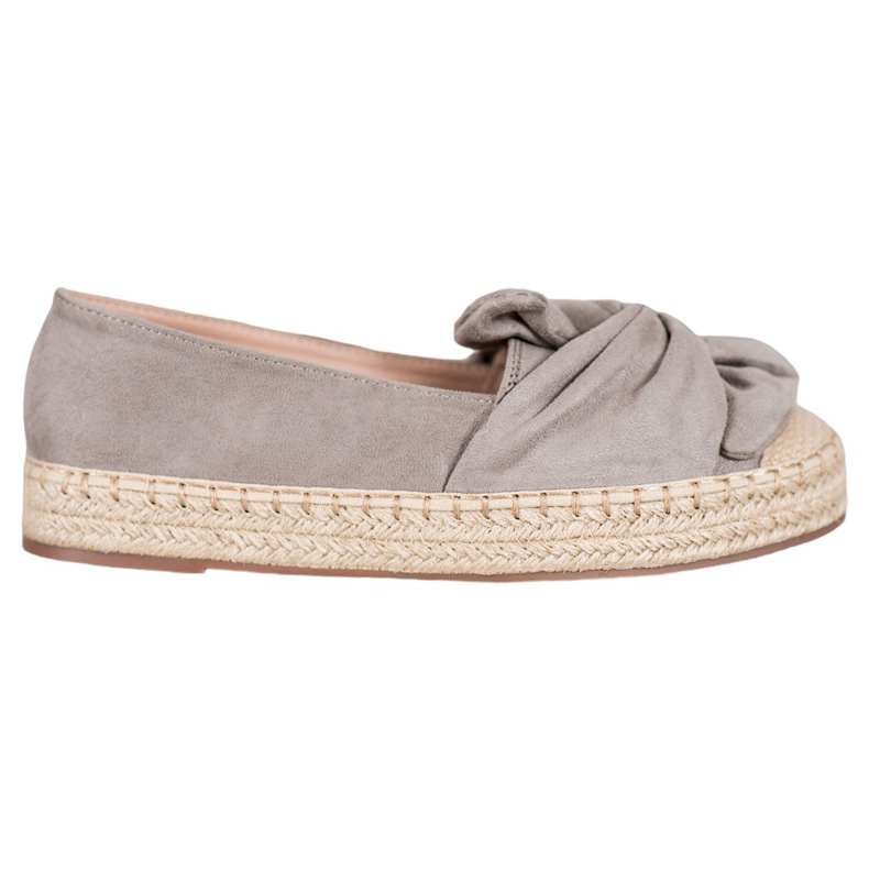 Seastar Espadrillas in pelle scamosciata sulla piattaforma beige
