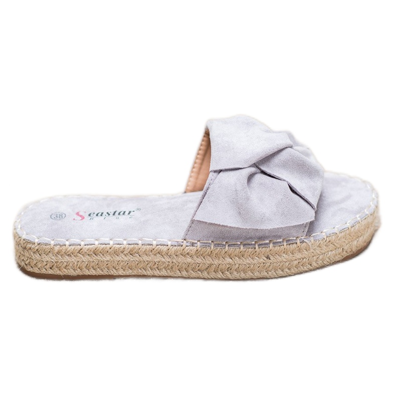 Seastar Espadrillas in camoscio grigio