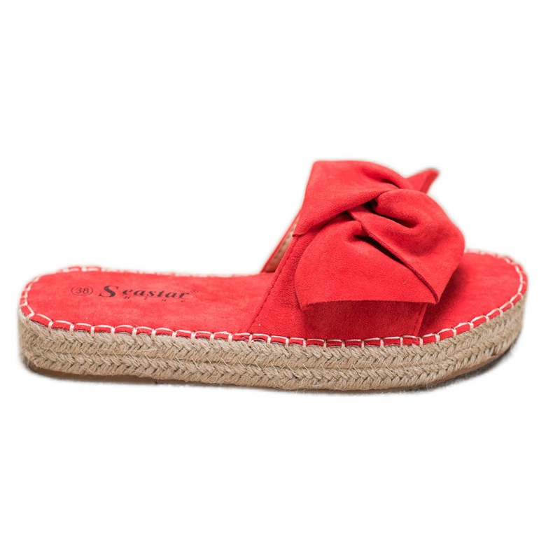 Seastar Espadrillas in camoscio rosso