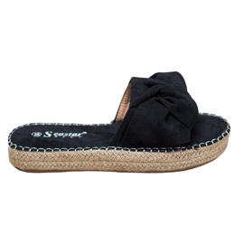 Seastar Espadrillas in camoscio nero