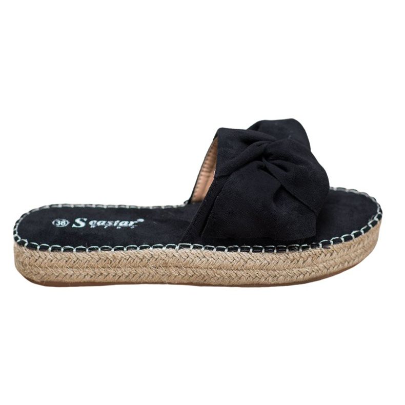 Seastar Espadrillas in camoscio nero