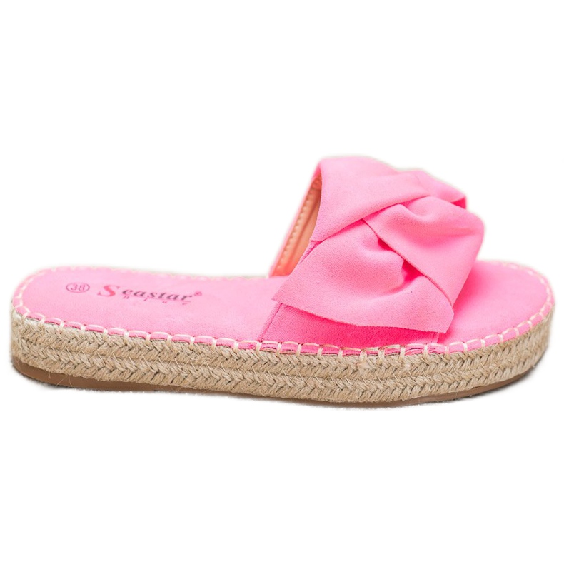 Seastar Espadrillas in camoscio rosa