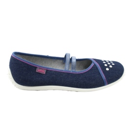 Scarpe giovanili Befado 345Q164 blu navy