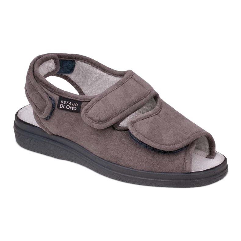 Dr.ORTO Befado Sandali da uomo pu 676M006 grigio