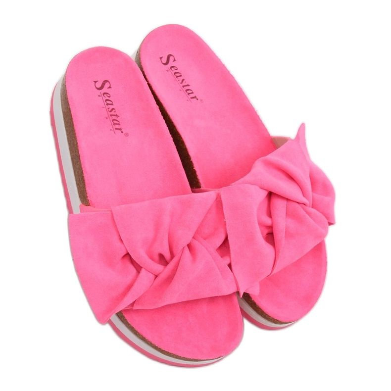 Pantofole rosa da donna SS116P Fushia