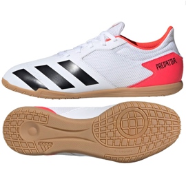 Scarpe indoor adidas Predator 20.4 In Sala M EG0926 multicolore bianca