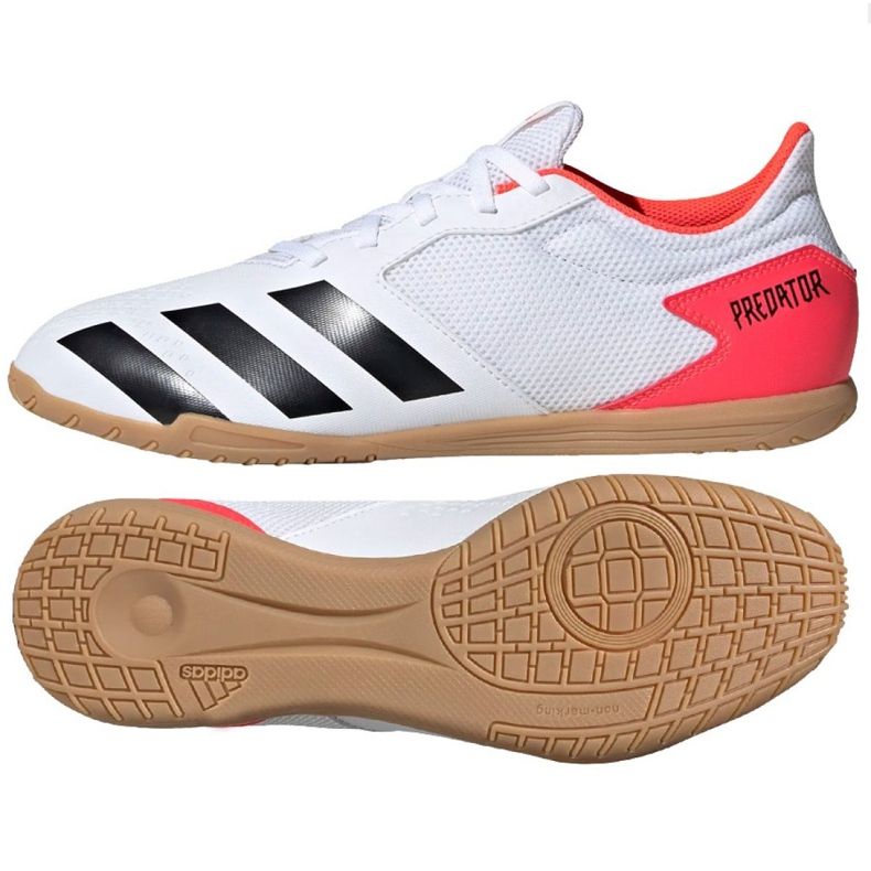Scarpe indoor adidas Predator 20.4 In Sala M EG0926 multicolore bianco