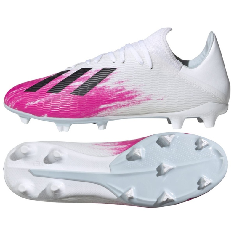 Scarpe da calcio Adidas X 19.3 Fg M EG7132 rosso bianca