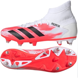 Scarpe da calcio Adidas Predator 20.3 Sg M EG0911 rosso bianco