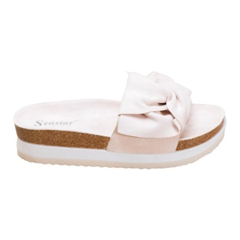 Seastar Pantofole casual in pelle scamosciata marrone