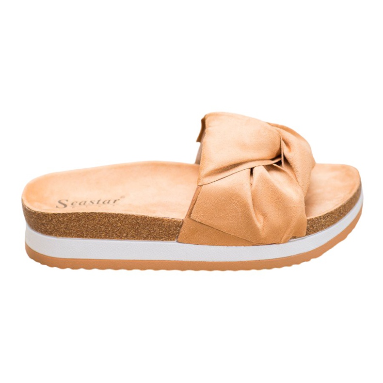 Seastar Pantofole casual in pelle scamosciata marrone