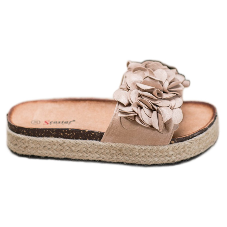 Seastar Pantofole beige alla moda