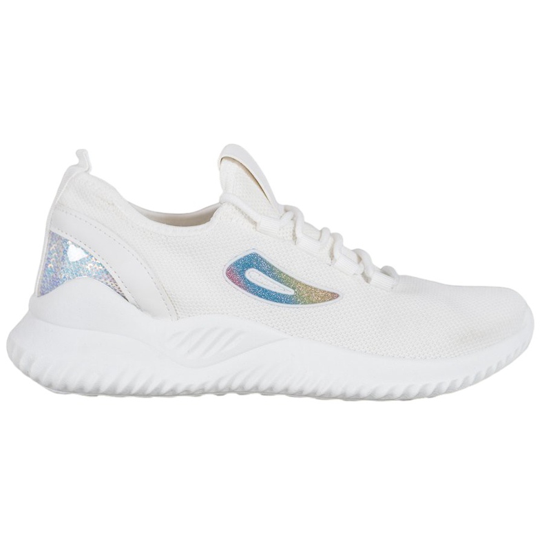 MCKEYLOR Sneakers Con Paillettes bianca