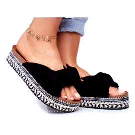 Pantofole Alte Donna Nere Mortigo nero