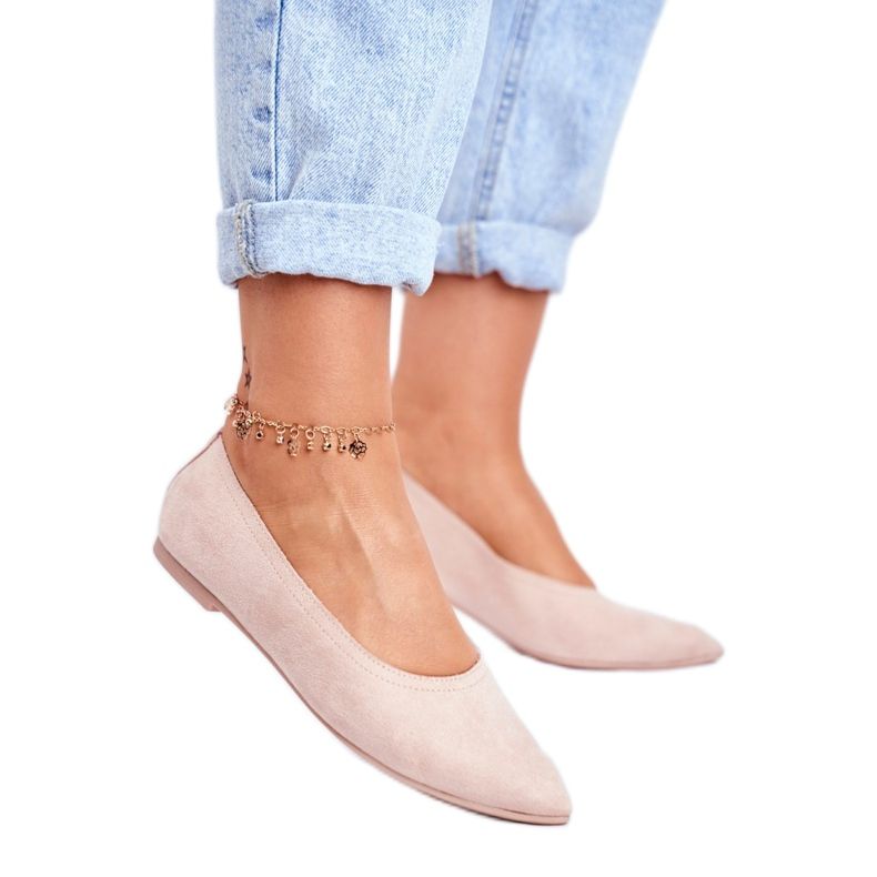 PS1 Ballerine Donna Eco-Suede Rosa Bellissima