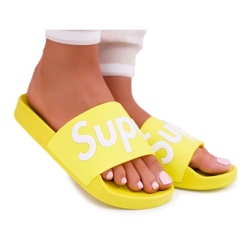 PS1 Pantofole Gialle da Donna Super Losaria giallo