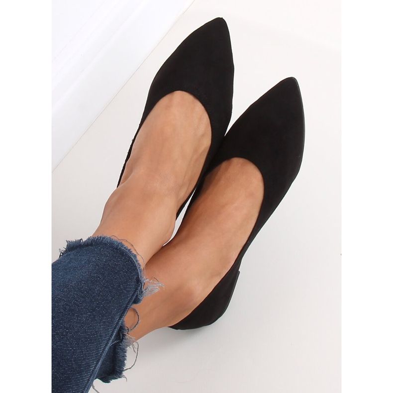 Ballerine da donna nere NK19P Black nero