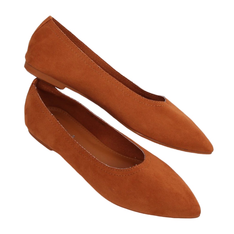 Ballerine cammello da donna NK19P Camel marrone