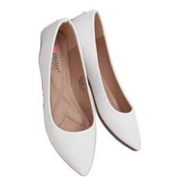 Ballerine punta bianca mandorla CD52P White bianco