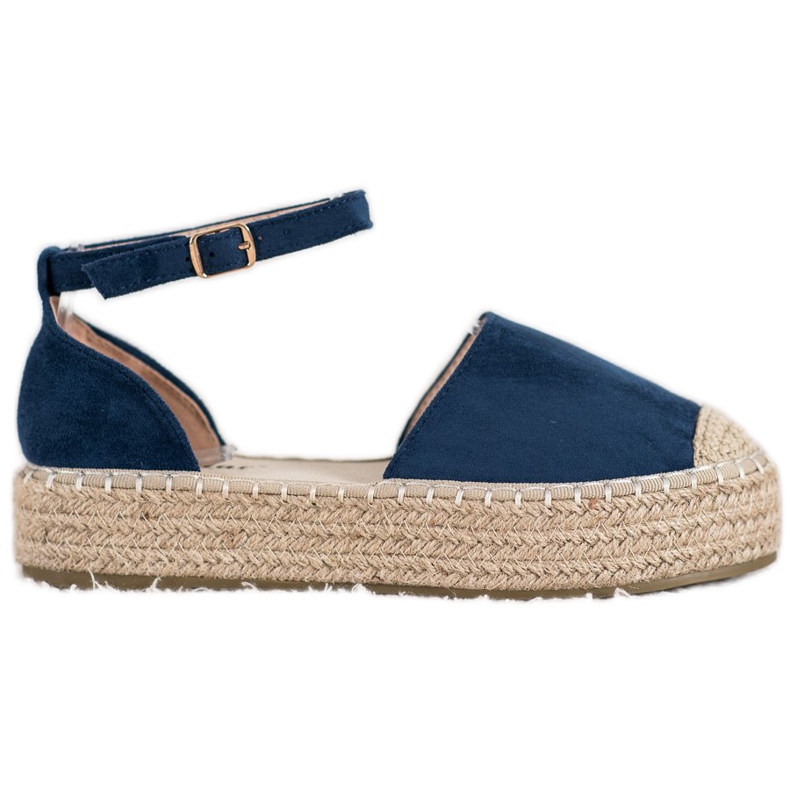 Seastar Espadrillas blu navy sulla piattaforma