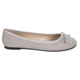 SHELOVET Ballerine casual grigio