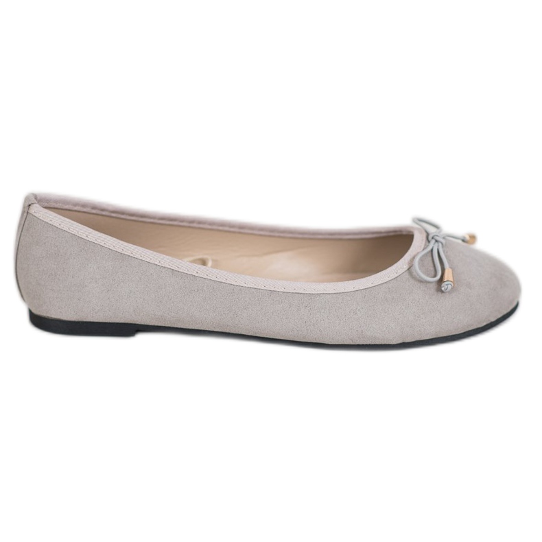 SHELOVET Ballerine casual grigio