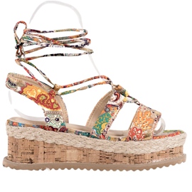 Seastar Zeppe alla moda legate multicolore